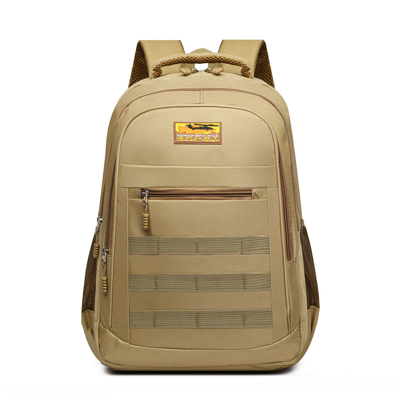Cross-border outdoor backpacks for men, high-quality and large-capacity camouflage travel business backpacks, casual middle school schoolbags Item Picture