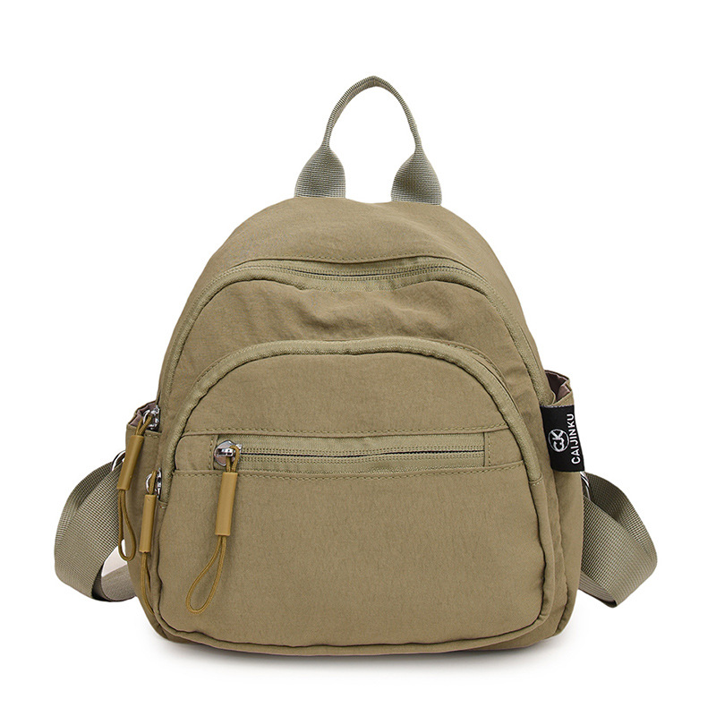 New backpack with large capacity and multiple pockets, practical backpack, lightweight and versatile, casual travel and commuting bag, small backpack Item Picture