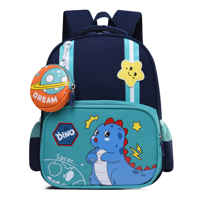 The new Kuromi schoolbag is a cute backpack for girls and princesses in the middle and senior classes of the kindergarten. It is also lightweight and printed for boys Item Picture