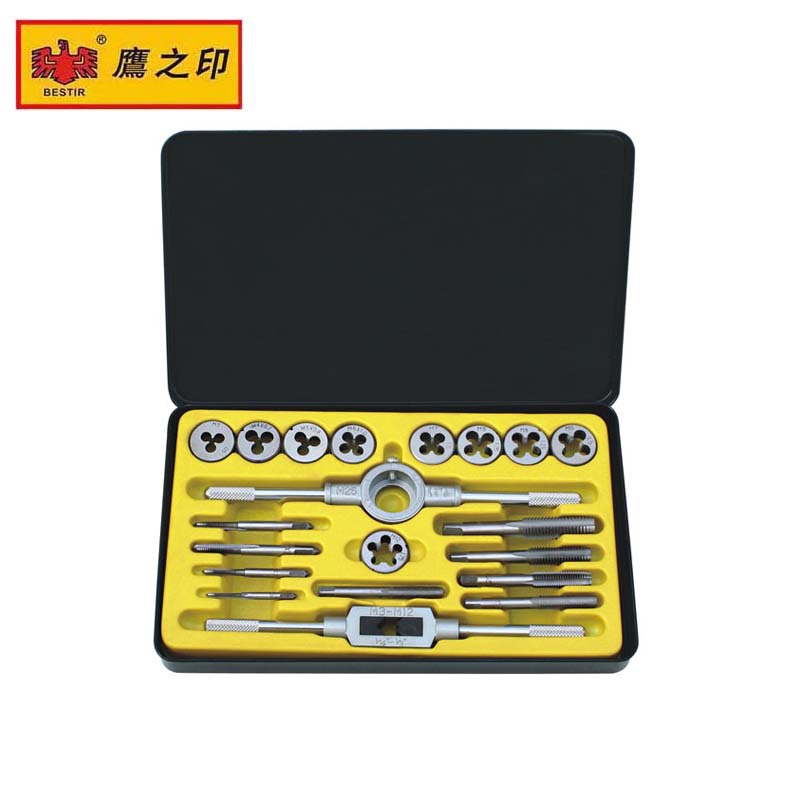 Eagle Seal Metric Tap Thread Set 12/20/40 Pieces Hand Tap Round Thread Winch Set details Picture