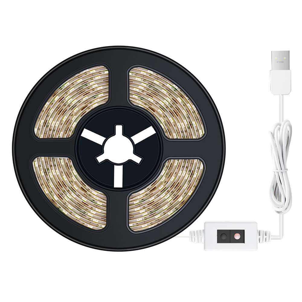 Qianrun Lighting LED light strips, USB hand-swept sensor, 5V low-voltage household kitchen cabinets, wine cabinets, decorative light strips, ambient light strips Item Picture
