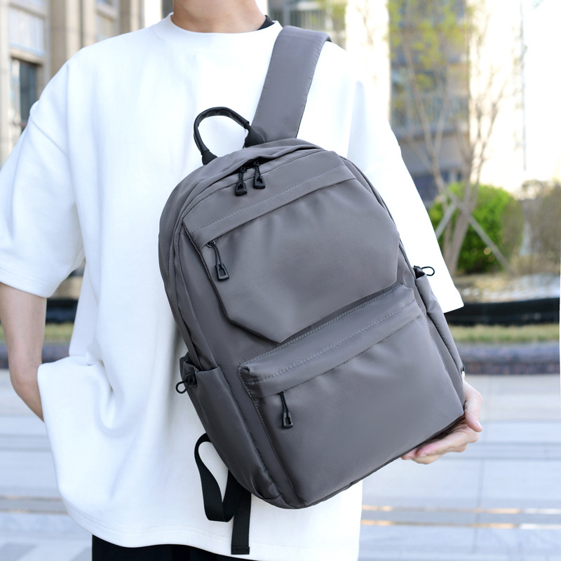 New men's business backpack, backpack, student travel and leisure, large-capacity computer bag, trendy college student schoolbag Application Scenario