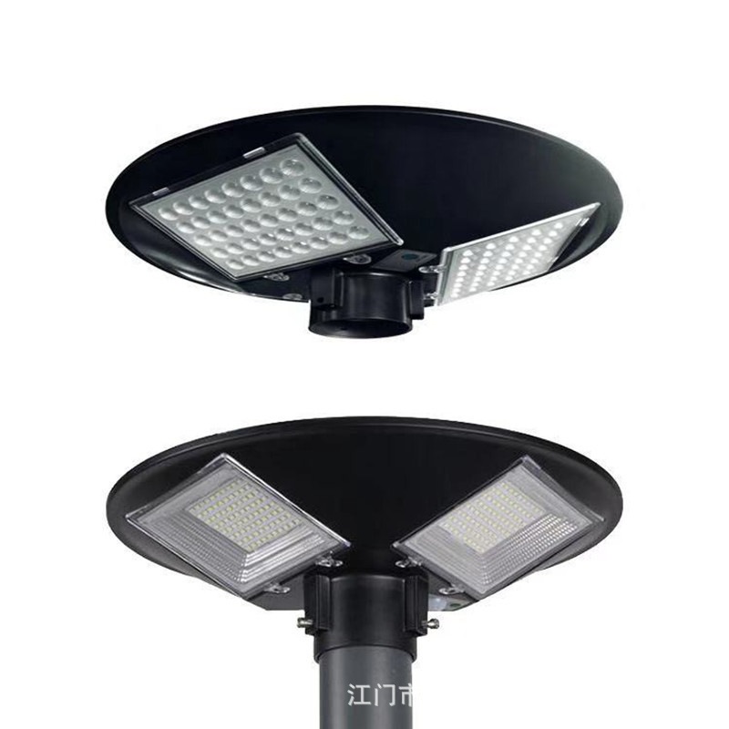 Integrated solar UFO garden lamp, 3-meter outdoor landscape street lamp for parks, circular UFO solar garden lamp Application Scenario