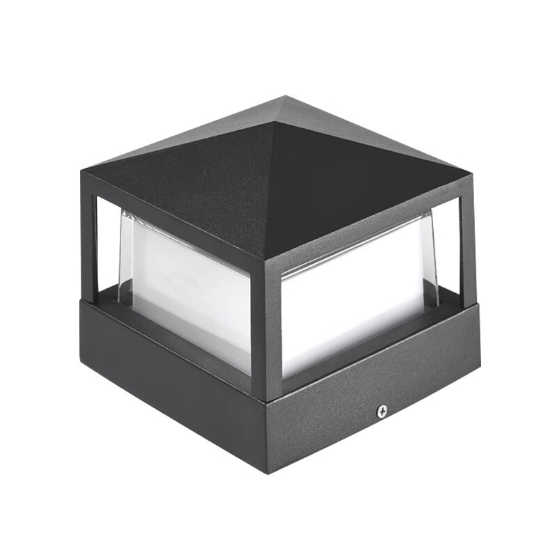 Cross-border outdoor wall lamps, column lamps, courtyard lawn lamps, fence column lamps, waterproof garden villa landscape small wall lamps Item Picture