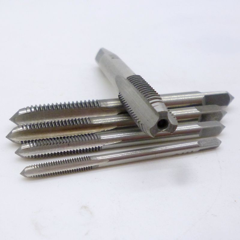 Wholesale of hand-use straight groove tap M3-M8 quick tapping five-piece set Thread hardware tools details Picture