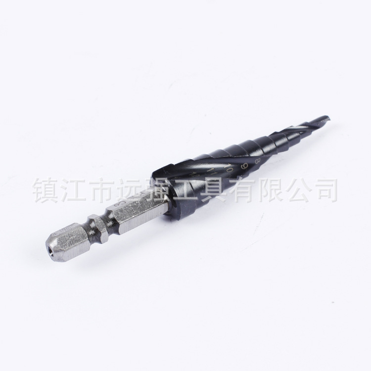 Factory direct supply of high-speed steel HSS industrial-grade coated spiral groove step drills, tower drills and stair drills in stock Application Scenario