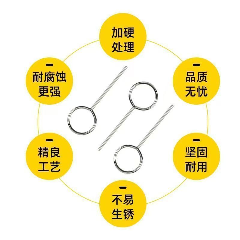 Wholesale universal SIM card insertion pins from the manufacturer, extended SIM card insertion pins, suitable for Apple, Android and Xiaomi mobile phone SIM card insertion devices details Picture