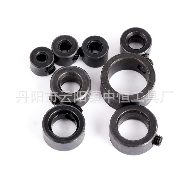 Cross-border best-selling 8/10-piece set 3-16mm woodworking drill bit limit ring, positioning ring, drill head regulator limit ring Item Picture