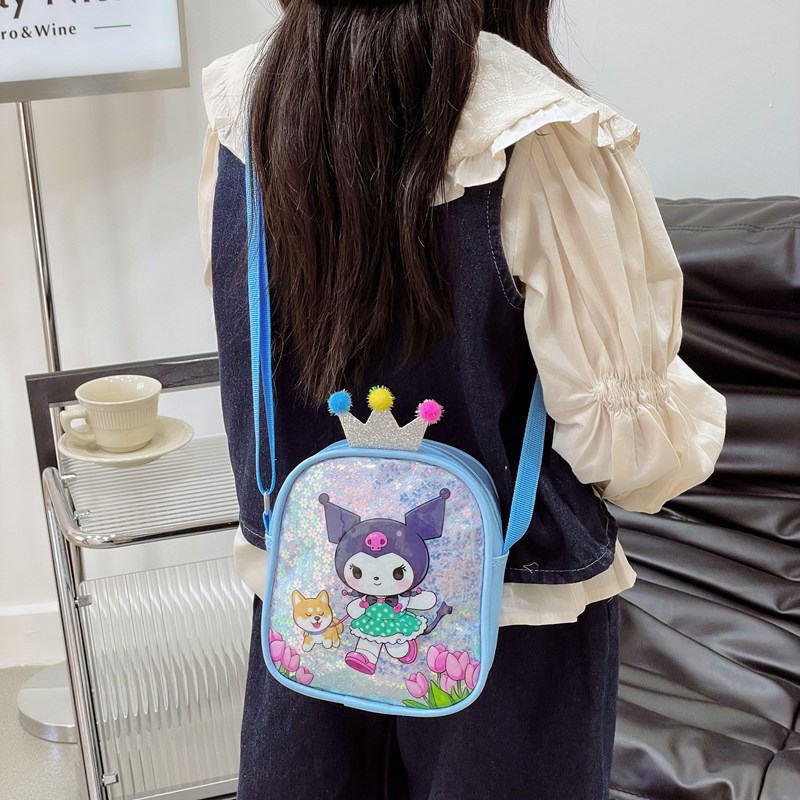 Cross-border girls' bag, cute sequined exquisite little girl crossbody bag, coin purse, stylish new style for going out Application Scenario