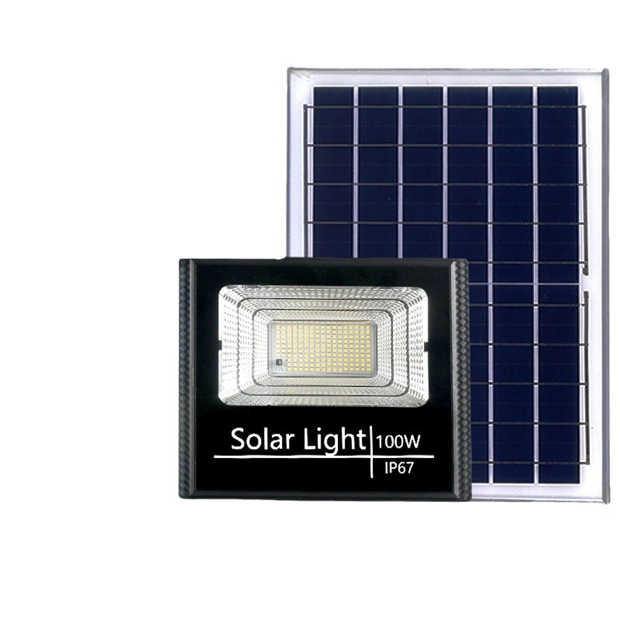 Solar floodlights, outdoor waterproof garden lights, cross-border high-brightness led, new rural lighting, high-power street lamps Item Picture