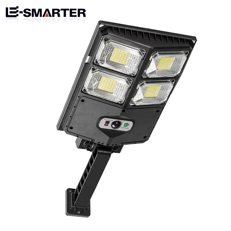 Cross-border LED high-intensity small street lamps, double-row street lamps, solar garden lamps, sensor street lamps, outdoor lighting street lamps Item Picture
