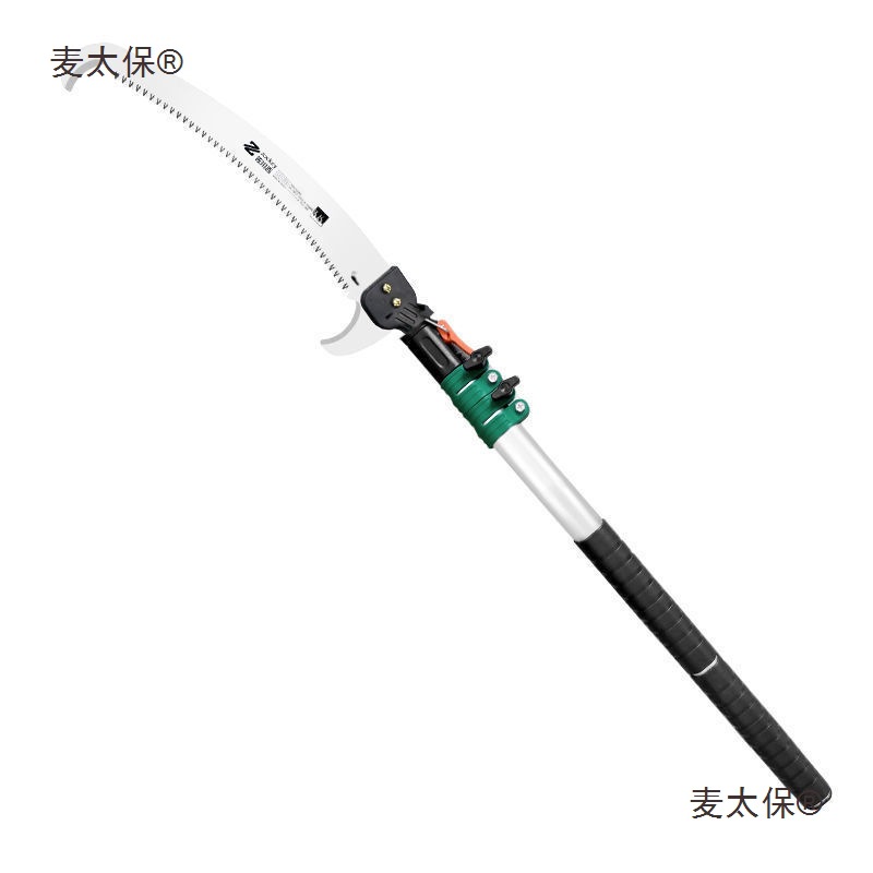 Japanese imported Tanjiang high-branch saws, pruning high-altitude saws, garden fruit saws, high-branch pruners, garden saws, tree wheat Taibao Item Picture
