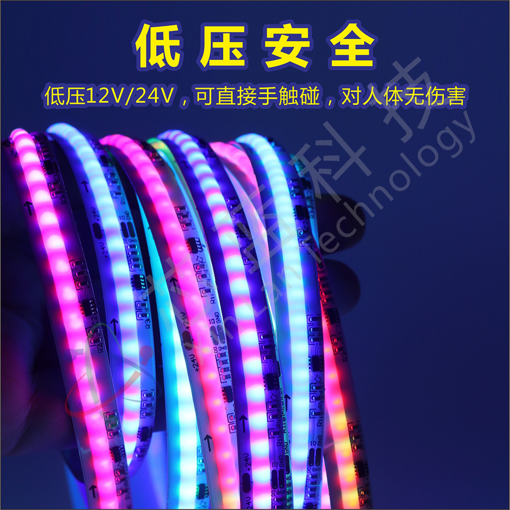 We sell flexible light strips, COB color-changing light strips, low-voltage 12V/24V outdoor waterproof and colorful led ambient lights Application Scenario