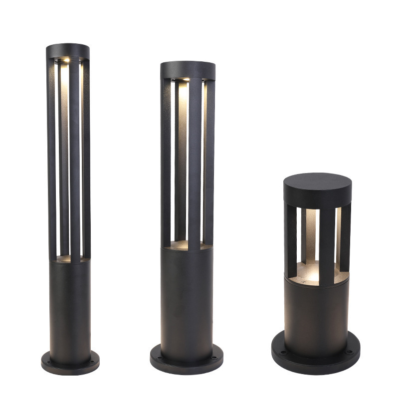 LED lawn lights, outdoor waterproof, simple Nordic courtyard lights, garden landscape, villa garden, community park floor lights Item Picture