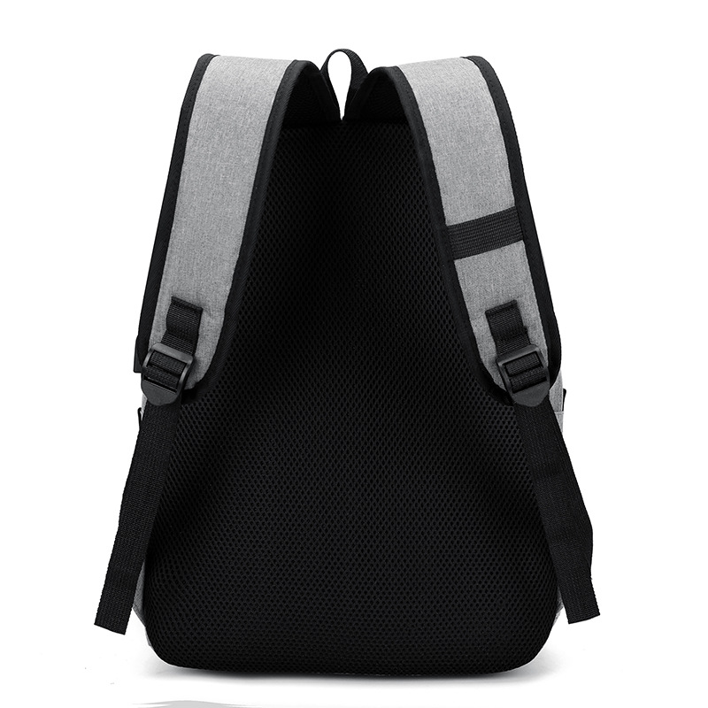 Cross-border casual men's backpack, simple and fashionable Korean-style schoolbag for primary and secondary school students, large-capacity business computer backpack Specification drawing