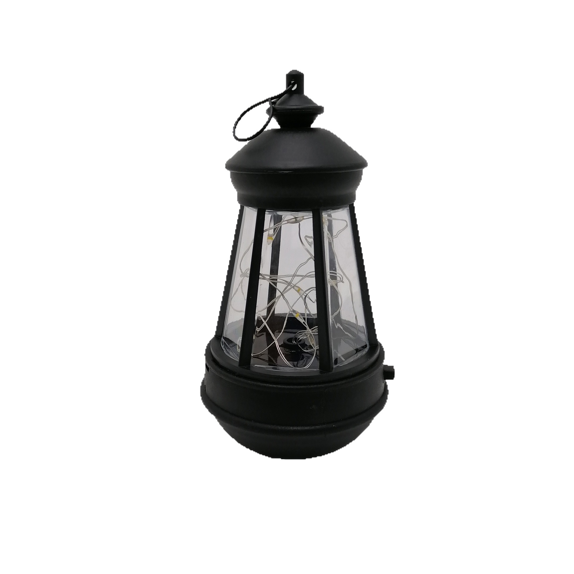 Solar-powered dog lantern, garden night light, outdoor waterproof lighthouse, dog lantern, resin ironwork, LED light source, garden Item Picture