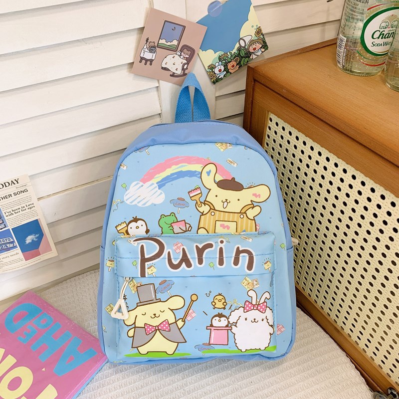 2024 Winter New children's small schoolbag, cartoon and cute girls' kindergarten backpack, baby girls' casual backpack Specification drawing