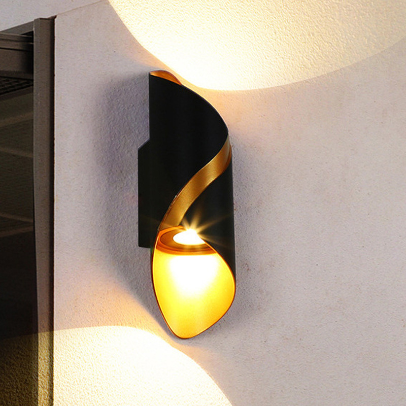 Outdoor wall lamps, creative wall lamps, simple and modern living room, bedroom, corridor, Little Waist bedside wall lamps, waterproof wall lamps Specification drawing
