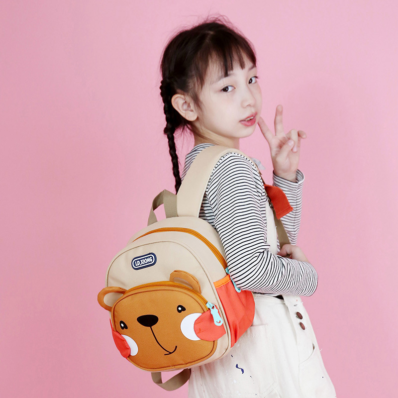 The new 2024 kindergarten schoolbag, little Princess cartoon rabbit backpack, cute bear and cool boy backpack Application Scenario