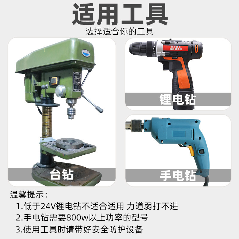 Upgraded anti-slip impact screwdriver with magnetic cross screwdriver, high-hardness hand drill, electric screwdriver, alloy steel Application Scenario