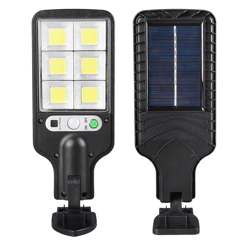 Cross-border new solar street lamps, outdoor human body sensor wall lamps, courtyard, fence, road lighting LED small street lamps Item Picture