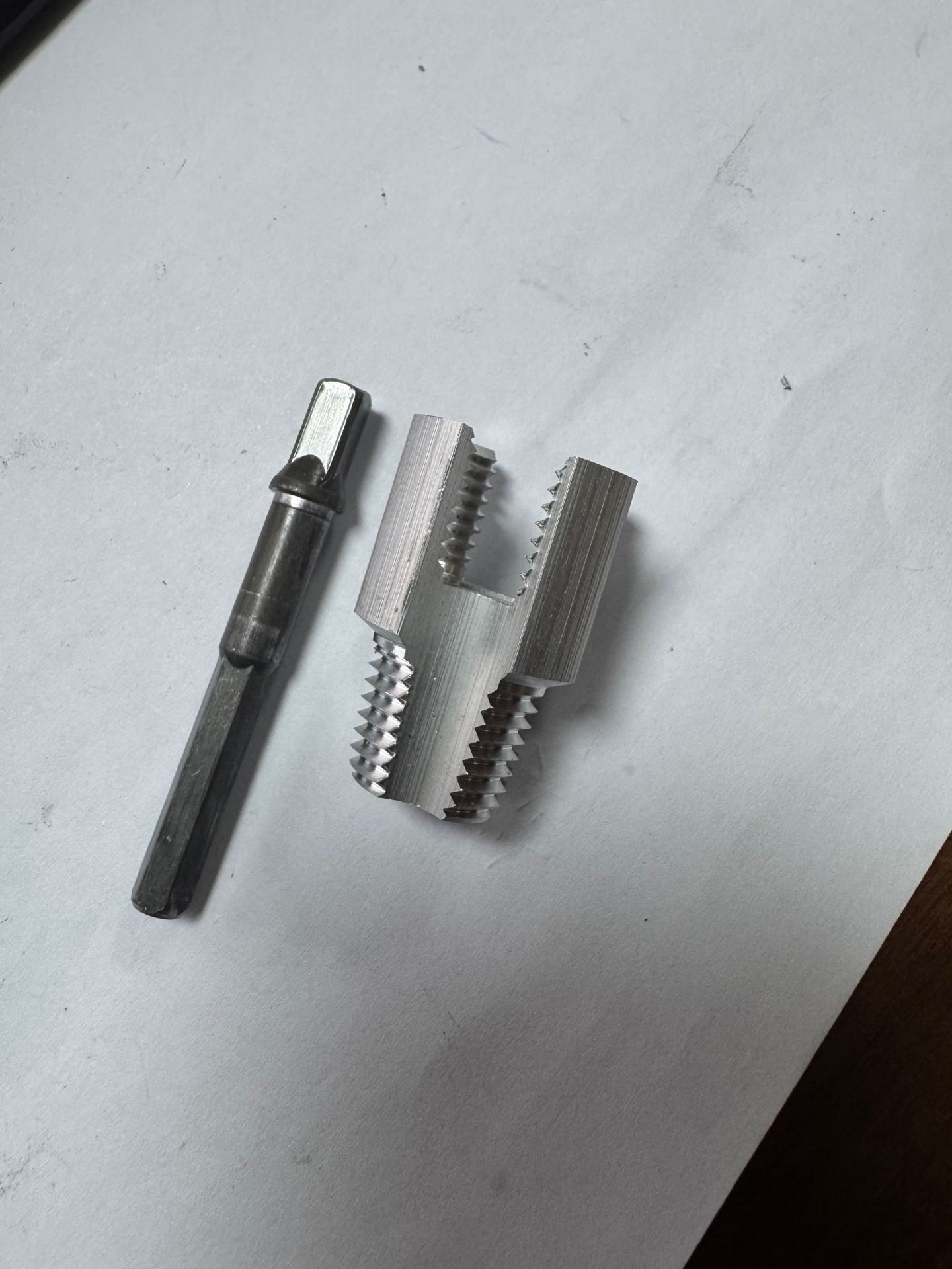 4-point 6-point water pipe thread and external thread integrated thread opener, PPR thread tapping cone, die thread, pvc plastic pipe thread opener undefined
