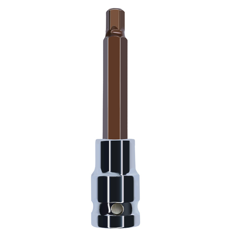 Hexagon socket 1/2 electric wrench, hexagon socket wrench, wind cannon, extended S2 screwdriver socket tool set Item Picture