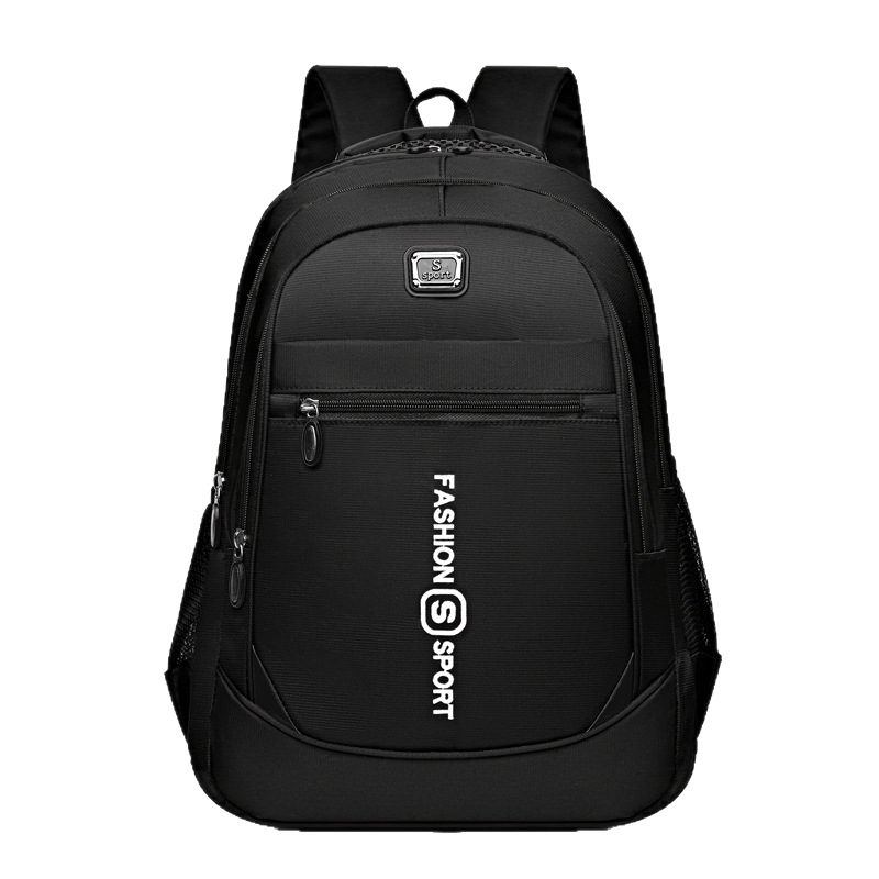 Cross-border wholesale of new men's casual outdoor backpacks, large-capacity computer bags, student school bags and travel bags Item Picture
