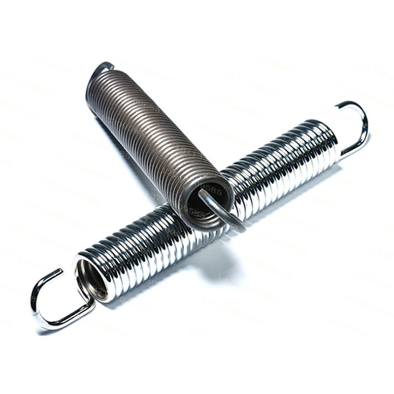 Stainless steel strong tensile spring with hook cylindrical tension spring, automotive electronic and electrical pressure vehicle-mounted spring details Picture