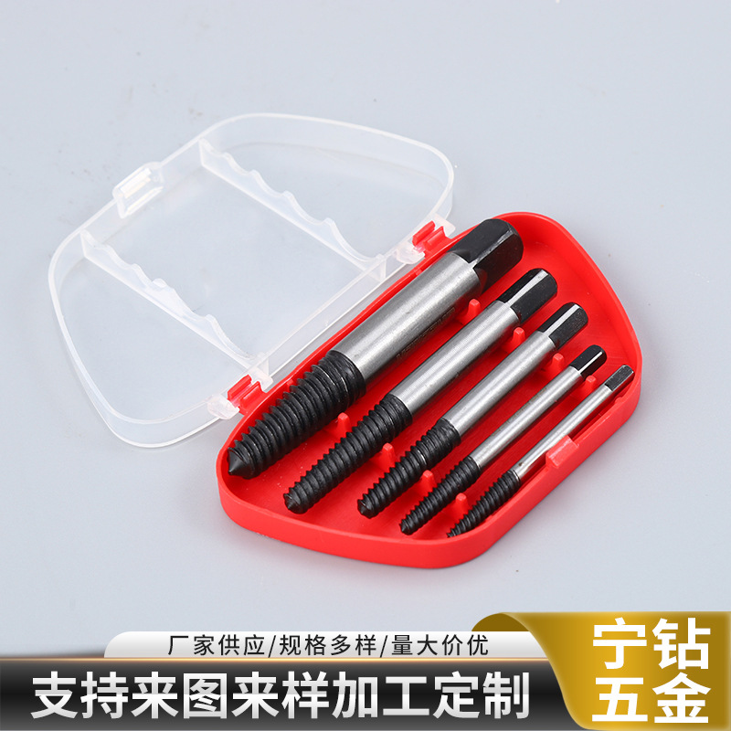 New supply: 4-inch and 6-inch water pipe broken thread and reverse thread remover combination set Specification drawing