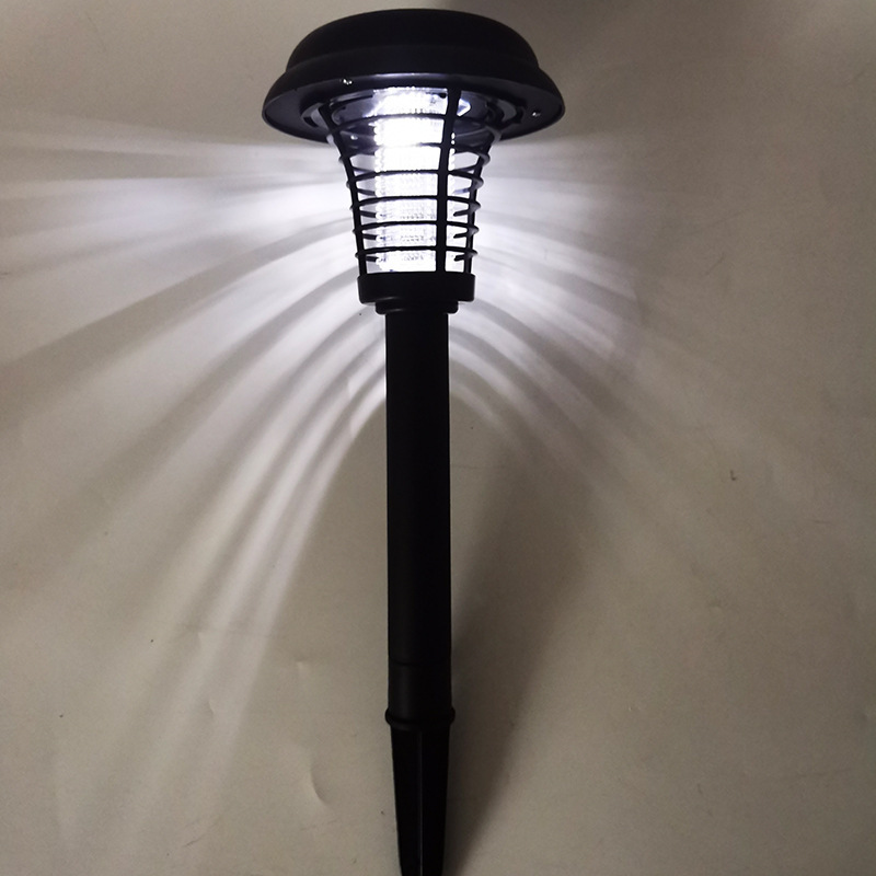 Cross-border solar mosquito-killing lamp, waterproof outdoor mosquito-killing lamp, household physical electric shock mosquito repellent lamp, outdoor lighting mosquito-killing lamp Specification drawing