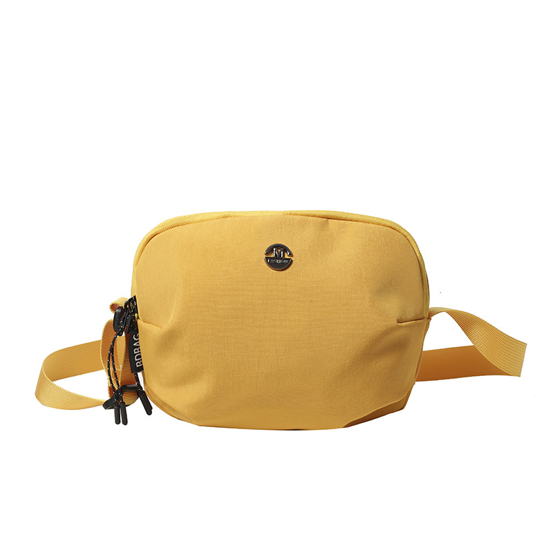 Ultra-light waterproof women's canvas crossbody bag with large capacity, layered design, light and casual, multi-color portable new crossbody Item Picture