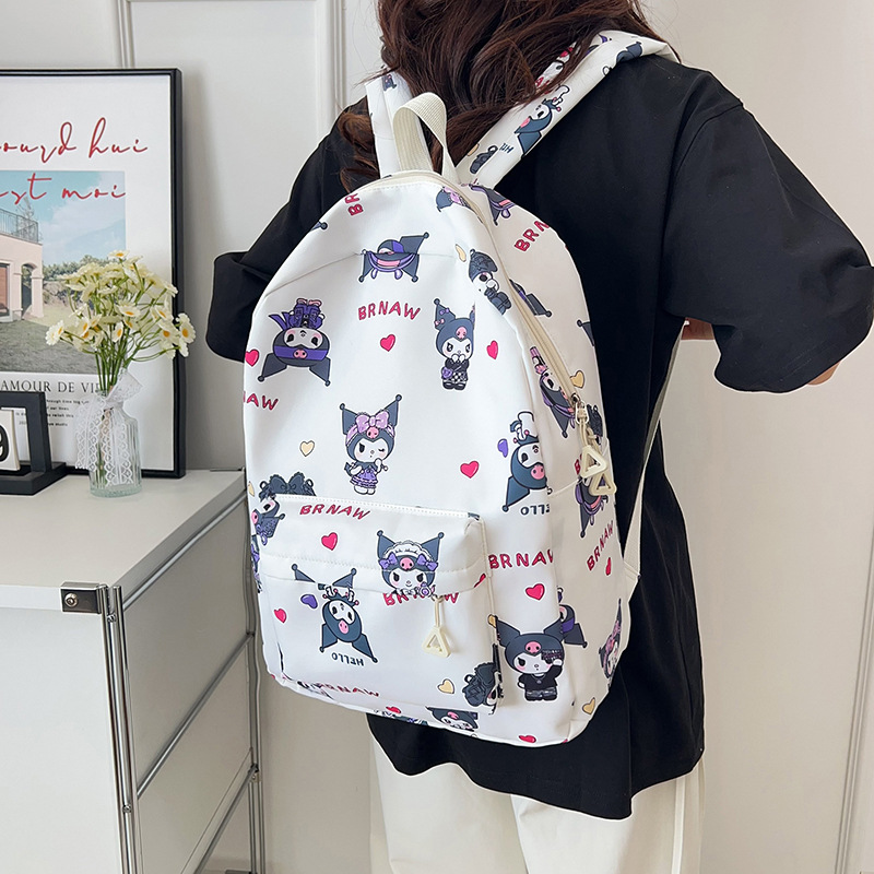 New ins Japanese-style backpack for junior high school girls, cute school bags for college students, primary and secondary school students, and girls' backpacks Specification drawing