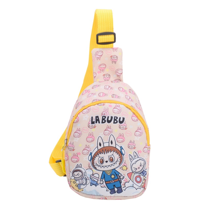 Children's chest bag, cartoon kids' cute coin purse, boys' and girls' crossbody bag, fashionable and lightweight, little girls' accessory bag Item Picture