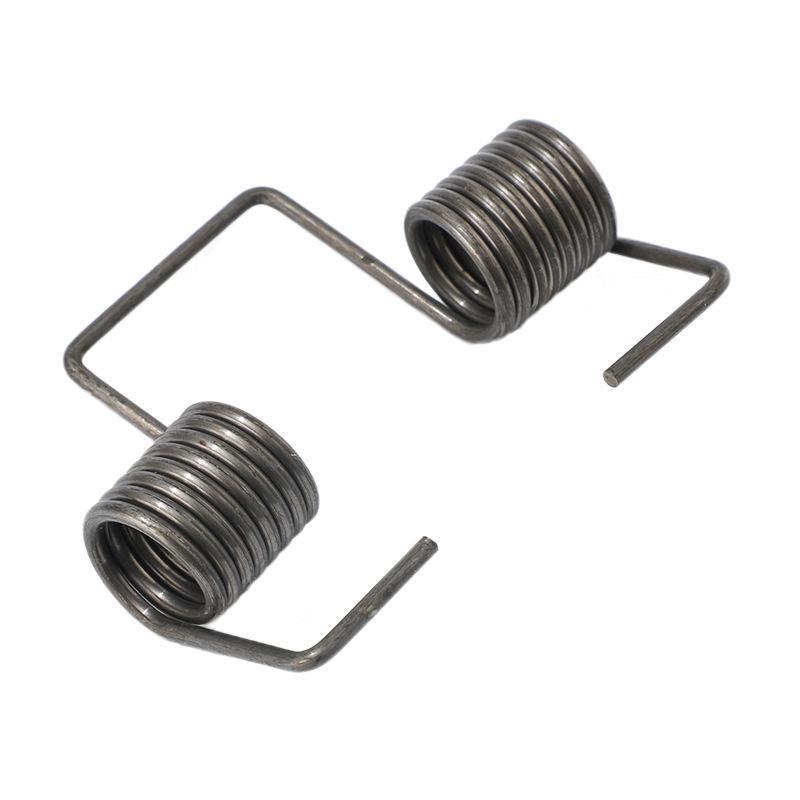 Left-right rotating special-shaped double torsion spring, rebound torsion spring, tight instrument torsion spring, handle key spring details Picture