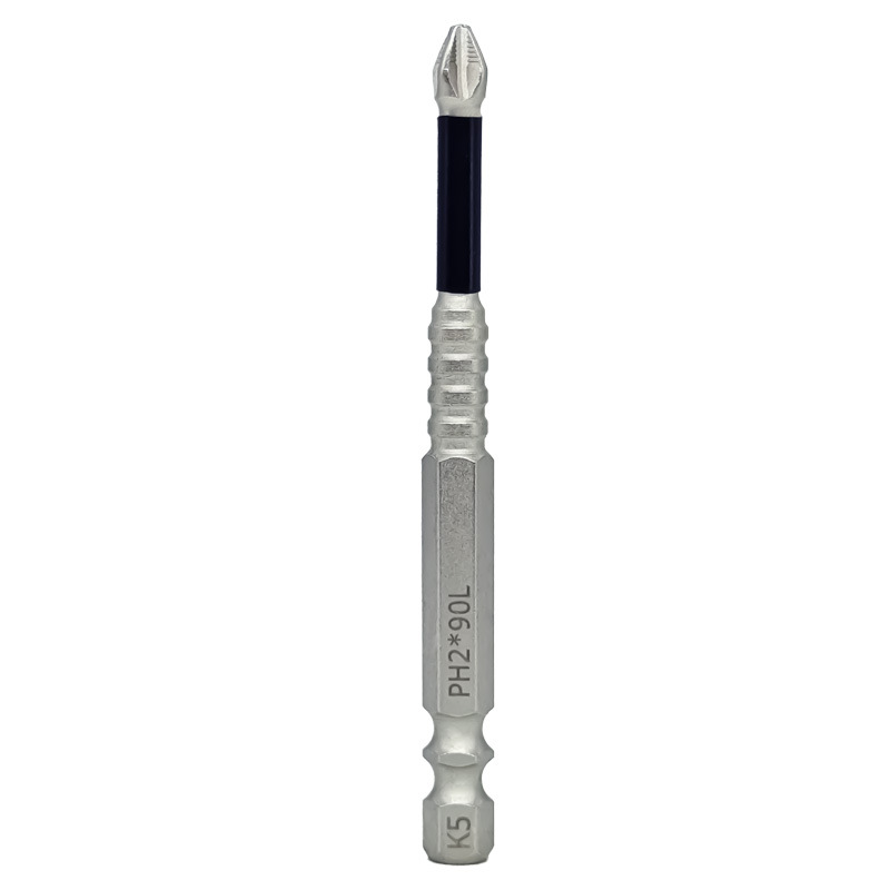 K5 anti-slip and impact-resistant screwdriver set, strong magnetic electric screwdriver, high-hardness cross screwdriver head, high torque Item Picture
