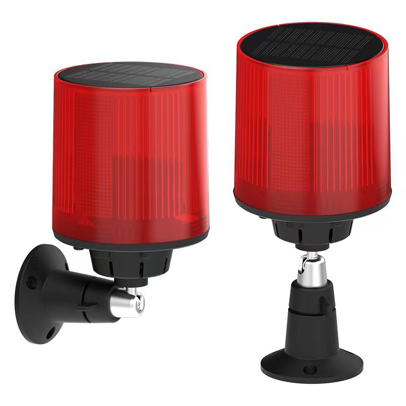 The new solar-powered sound and light alarm repeater is used to drive away wild animals, birds and ultrasonic rats details Picture