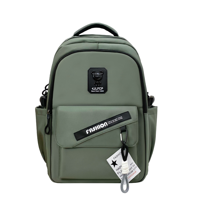 Cross-border junior high school backpacks for college students in grades three to six, backpacks for primary school students, male high school men, large-capacity backpacks Item Picture