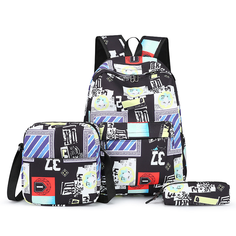 Wholesale of large-capacity new outdoor travel bags, business and leisure backpacks, and school bags for junior and senior high school students Item Picture