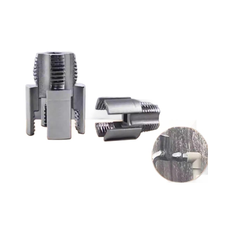The new PPR pipe internal and external integrated thread opener, electric version, 4/6 section die thread tapping one-piece tool, no heat fusion required Item Picture