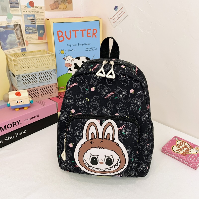 A new trend of children's schoolbags, lightweight cartoon backpacks for boys and girls in kindergartens, and large-capacity outdoor casual backpacks details Picture