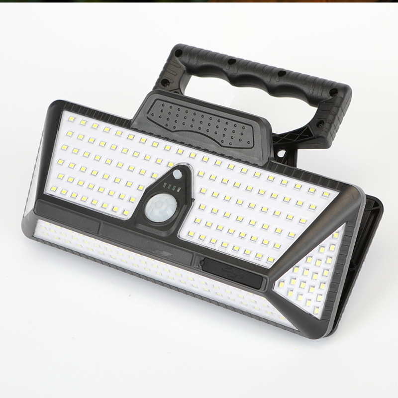 Shangpu cross-border clip lamp, household garden lamp, solar street lamp, sensor lamp, outdoor wall lamp, portable camping lamp Item Picture