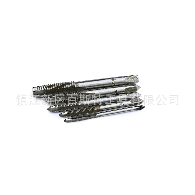 T-type M3-M8 tap ratchet hinge with a set of 5 straight groove tap wrenches Item Picture