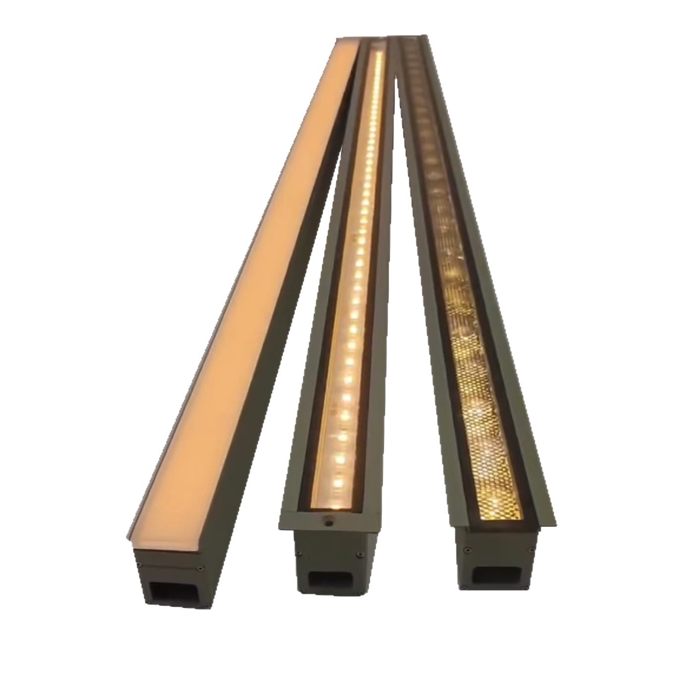 led strip lights, outdoor waterproof running lights, internal control seven-color guardrail tubes, storefront signs, exterior wall lighting digital tubes Item Picture
