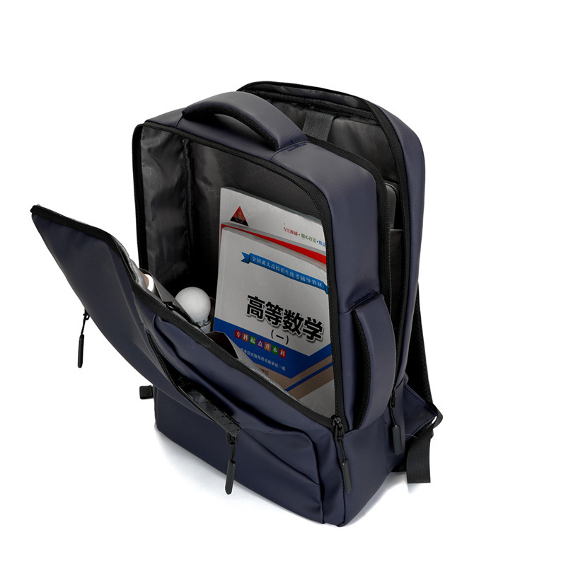 A new cross-border men's backpack, a large-capacity backpack for business commuting and leisure, a simple and fashionable travel computer backpack Application Scenario