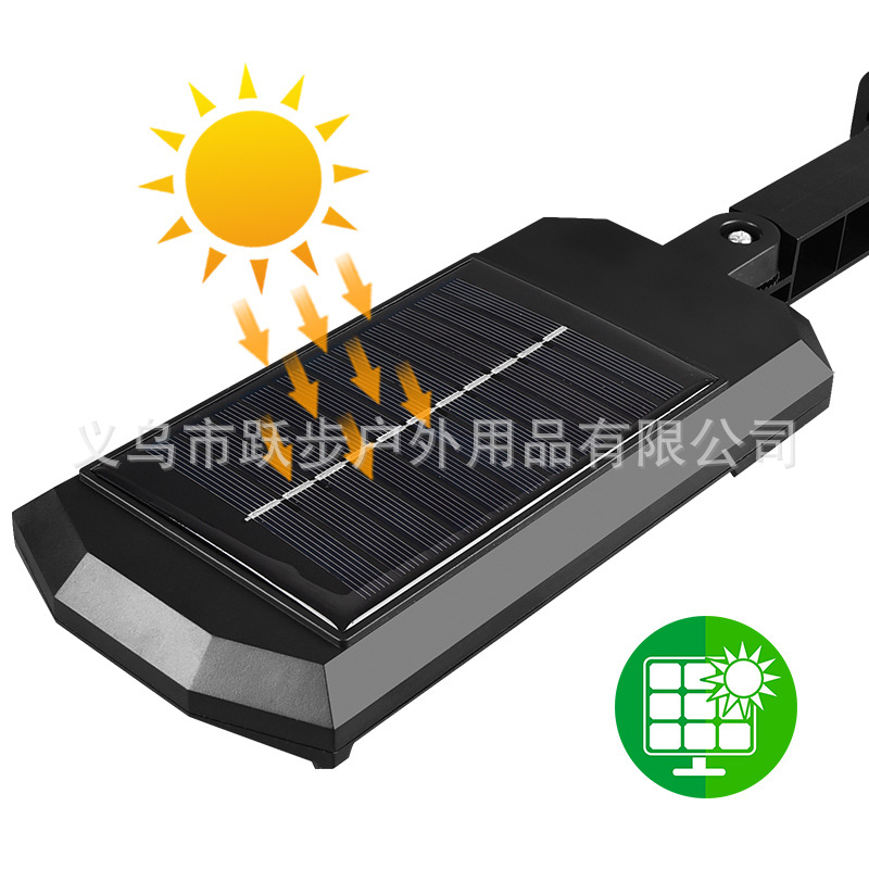 New outdoor waterproof solar remote control street lamp, COB human body sensor wall lamp, garden courtyard lamp, garage lamp Application Scenario
