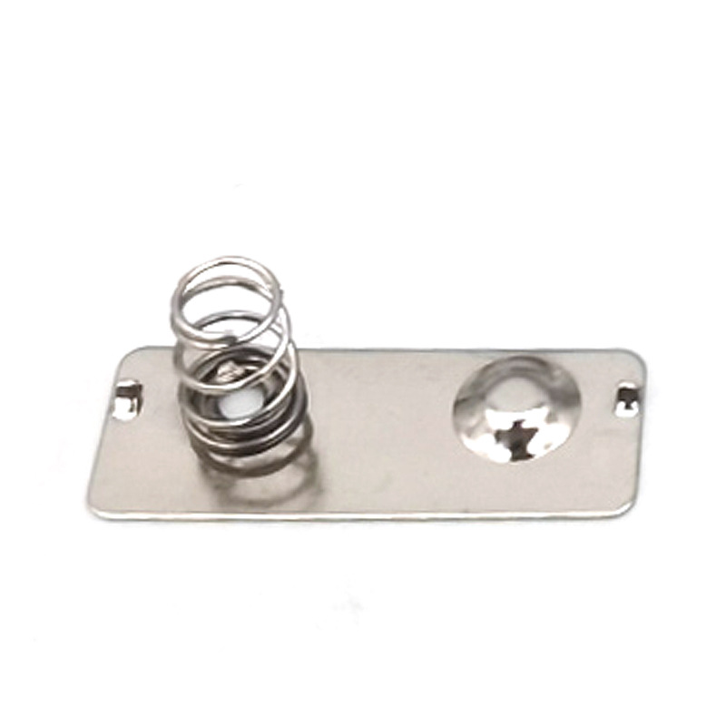 Battery spring toy pool box gasket remote control No. 5, No. 7 positive and negative pole connection contact spring sheet to toggle switch Item Picture