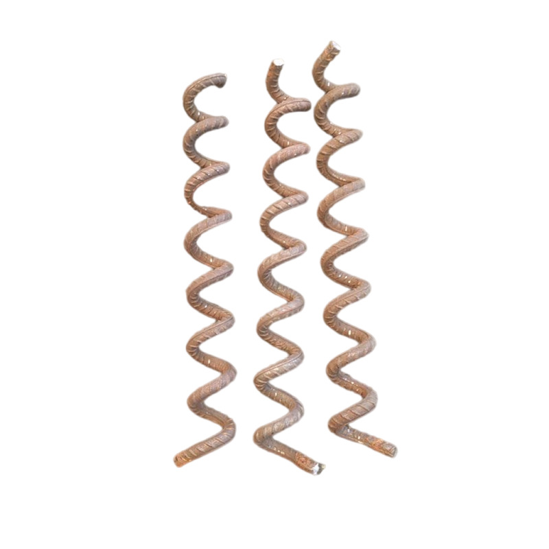 Factory direct sales of spiral steel, threaded steel, spiral reinforcing bars, high-speed railway bridge prestressed spiral stirrups, precisor-rolled spiral bars details Picture