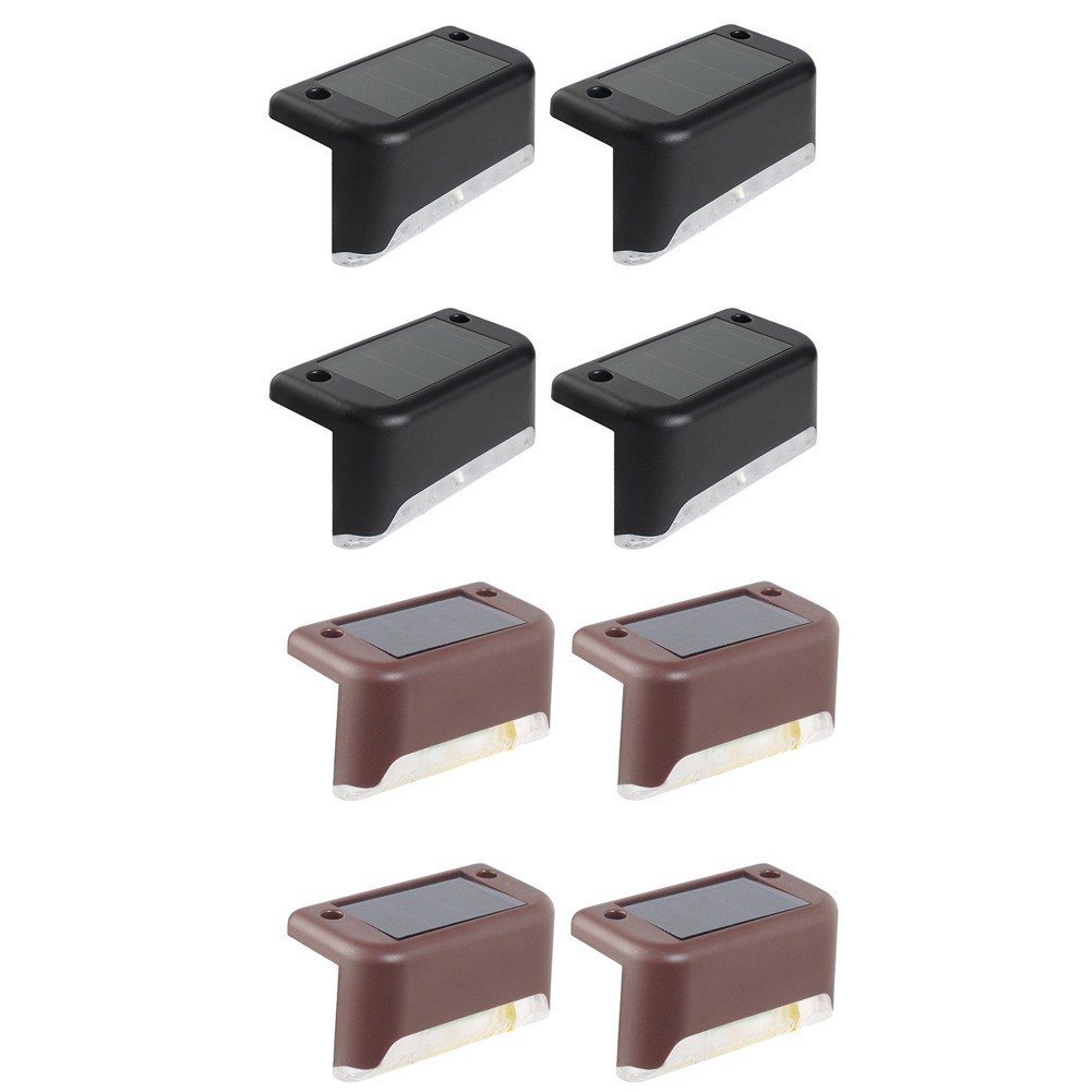 Solar step lights, outdoor lighting, garden lights, garden decoration, night lights, solar step lights, staircase lights Item Picture