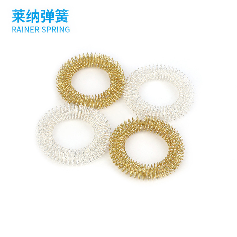 The manufacturer supplies metal finger massagers, finger massage rings and colored wrist massage rings full figure